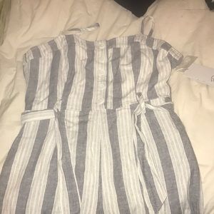 Striped Pantsuit